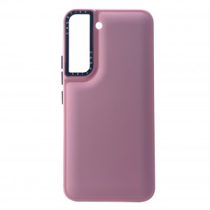 Nettech Samsung Galaxy S22 Uyumlu Casetify Buff Seri Arka Koruma Kılıf (Pembe) NT-99446