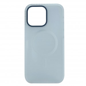 Nettech Apple iPhone 15 Pro Max Uyumlu Locik Magsafe Arka Koruma Kılıf (Beyaz) NT-103285