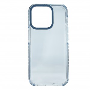 Nettech Apple iPhone 15 Pro Max Uyumlu NT-N005 Renkli Arka Koruma Kılıf (Mavi) NT-103325