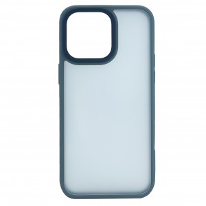 Nettech Apple iPhone 15 Pro Max Uyumlu NT-N007 Lüx Renkli Arka Koruma Kılıf (Gri) NT-103356