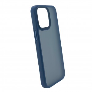 Nettech Apple iPhone 15 Pro Uyumlu NT-N007 Buzlu Seri Arka Koruma Kılıf (Mavi) NT-103348