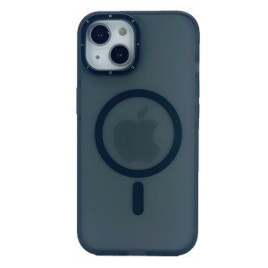 Nettech Apple iPhone 15 Uyumlu Icesand Airbag Magsafe Seri Arka Koruma Kılıf (Siyah) NT-103286