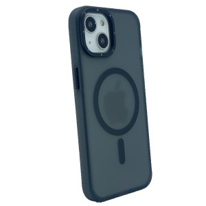 Nettech Apple iPhone 15 Uyumlu Icesand Airbag Magsafe Seri Arka Koruma Kılıf (Siyah) NT-103286