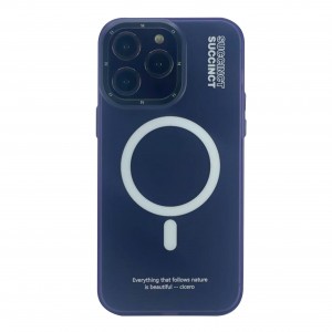 Nettech Apple iPhone 15 Pro Max Uyumlu NT-N002 Magsafe Arka Koruma Kılıf (Mor) NT-103268