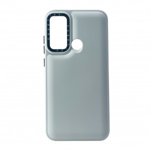 Nettech Xiaomi Redmi Note 8 Uyumlu Casetify Buff Seri Arka Koruma Kılıf (Beyaz) NT-99259