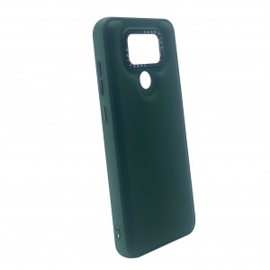 Nettech Xiaomi Redmi Note 9 Uyumlu Casetify Buff Seri Arka Koruma Kılıf (Yeşil) NT-99277