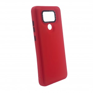 Nettech Xiaomi Redmi Note 9 Uyumlu Casetify Buff Seri Arka Koruma Kılıf (Kırmızı) NT-99276