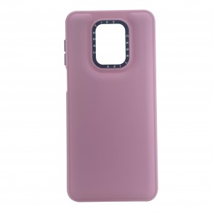 Nettech Xiaomi Redmi Note 9 Pro Uyumlu Casetify Buff Seri Arka Koruma Kılıf (Pembe) NT-99287