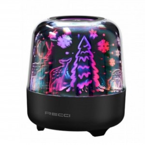 Recci RSK-W20 Magic Forest Seri Minibox Kablosuz Hoparlör - Speaker (Siyah) NT-103818
