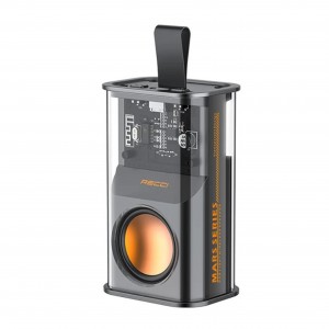 Recci RSK-W30 Mars Seri Kablosuz Hoparlör - Speaker (Siyah) NT-103821