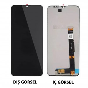 Teknonet Tcl 30 SE Uyumlu AAA Kalite Lcd+Dokunmatik (Siyah) NT-103990