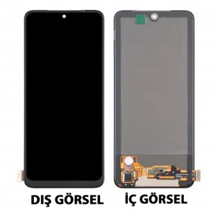 Teknonet Xiaomi Redmi Note 10 Uyumlu Org Lcd+Dokunmatik+Çıtalı (Siyah) NT-104011