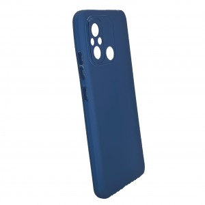 Nettech Xiaomi Redmi 12C Uyumlu Ultra Slim Arka Koruma Kılıf (Lacivert) NT-103982