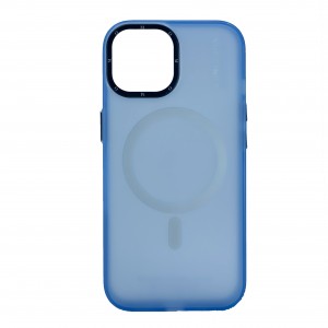 Nettech Apple iPhone 15 Uyumlu NT-N002 Magsafe Arka Koruma Kılıf (Mavi) NT-103257