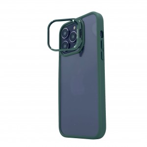 Nettech Apple iPhone 15 Pro Max Uyumlu NT-N001 Kamera Korumalı Arka Koruma Kılıf (Yeşil) NT-103251