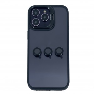 Nettech Apple iPhone 15 Pro Max Uyumlu NT-N001 Kamera Korumalı Arka Koruma Kılıf (Siyah) NT-103248