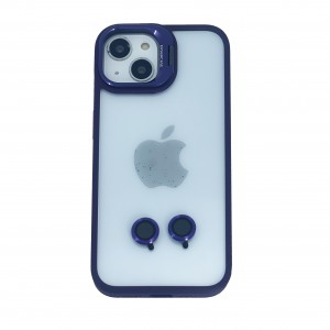 Nettech Apple iPhone 14 Uyumlu NT-N001 Kamera Korumalı Arka Koruma Kılıf (Mor) NT-103221