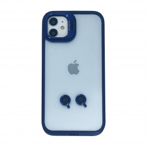 Nettech Apple iPhone 11 Uyumlu NT-N001 Kamera Korumalı Arka Koruma Kılıf (Lacivert) NT-103207