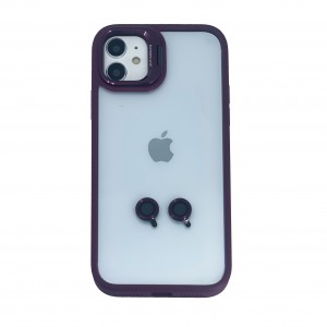 Nettech Apple iPhone 11 Uyumlu NT-N001 Kamera Korumalı Arka Koruma Kılıf (Kırmızı) NT-103203