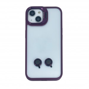 Nettech Apple iPhone 14 Uyumlu NT-N001 Kamera Korumalı Arka Koruma Kılıf (Kırmızı) NT-103219