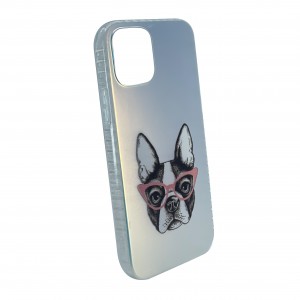 Nettech Apple iPhone 13 Uyumlu Hologram Baskılı Arka Koruma Kılıf (Çeşitli Desen) NT-103735