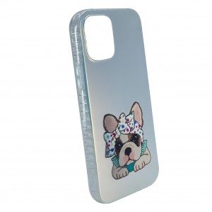Nettech Apple iPhone 13 Uyumlu Hologram Baskılı Arka Koruma Kılıf (Çeşitli Desen) NT-103735