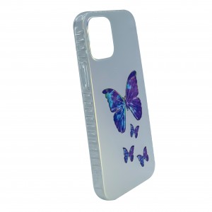Nettech Apple iPhone 13 Uyumlu Hologram Baskılı Arka Koruma Kılıf (Çeşitli Desen) NT-103735