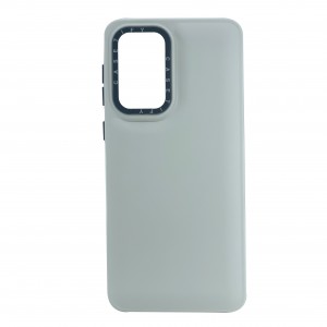 Nettech Samsung Galaxy S20 FE Uyumlu Casetify Buff Seri Arka Koruma Kılıf (Beyaz) NT-99434