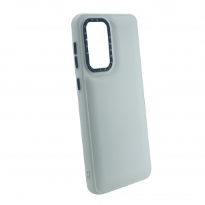 Nettech Samsung Galaxy A13 Uyumlu Casetify Buff Seri Arka Koruma Kılıf (Beyaz) NT-99370