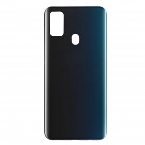 Teknonet Samsung Galaxy M31 Uyumlu Geniş Kamera Camlı Batarya Kapağı (Mavi) NT-104155