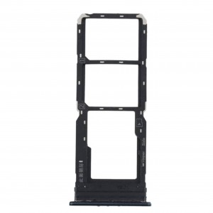 Teknonet Vivo Y21 Uyumlu Hafıza Kart + Sim Metali (Siyah) NT-104276