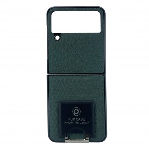 Nettech Samsung Galaxy Z Flip 3 Uyumlu Ultra Korumalı Arka Koruma Kılıf (Yeşil) NT-104195