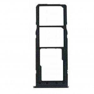 Teknonet Vivo Y51 Uyumlu Hafıza Kart + Sim Metali (Siyah) NT-104279