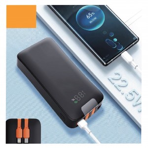 Nettech NT-PW23 22.5W 20000 MAh Taşınabilir Powerbank (Siyah) NT-100937