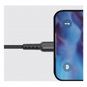 Nettech NT-52 Plastik 100 Cm Type-C Şarj ve Data Kablosu (Siyah) VR-14587