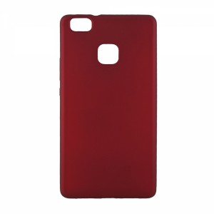 Nettech Huawei P9 Lite Uyumlu Suide Arka Koruma Kılıf (Bordo) VR-3829