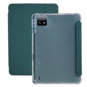 Nettech Xiaomi Mi Pad 6 Uyumlu Premium Smart 360 Kalem Yuvalı Kapaklı Kılıf (Yeşil) NT-104370