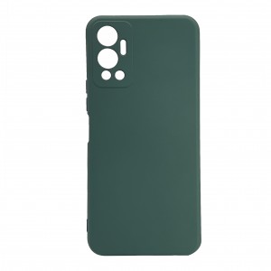 Nettech İnfinix Hot 12 Uyumlu Nano Arka Koruma Kılıf (Koyu Yeşil) NT-104407