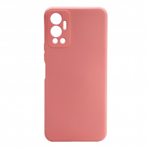 Nettech İnfinix Hot 12 Uyumlu Nano Arka Koruma Kılıf (Pembe) NT-104405
