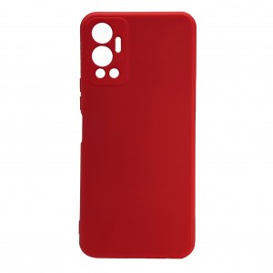 Nettech İnfinix Hot 12 Uyumlu Nano Arka Koruma Kılıf (Kırmızı) NT-104404