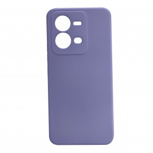 Nettech Vivo V25 Uyumlu Nano Arka Koruma Kılıf (Lila) NT-104414