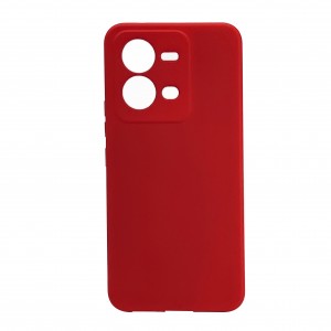 Nettech Vivo V25 Uyumlu Nano Arka Koruma Kılıf (Kırmızı) NT-104409