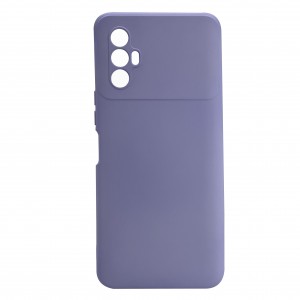 Nettech Tecno Spark 8 Pro Uyumlu Nano Arka Koruma Kılıf (Lila) NT-104423