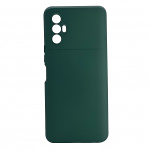 Nettech Tecno Spark 8 Pro Uyumlu Nano Arka Koruma Kılıf (Yeşil) NT-104419