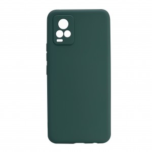 Nettech Vivo V21E Uyumlu Nano Arka Koruma Kılıf (Koyu Yeşil) NT-104430
