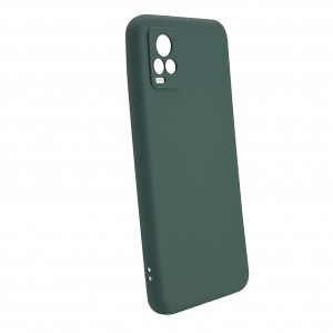 Nettech Vivo V21E Uyumlu Nano Arka Koruma Kılıf (Koyu Yeşil) NT-104430