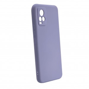 Nettech Vivo V21E Uyumlu Nano Arka Koruma Kılıf (Lila) NT-104429