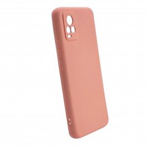 Nettech Vivo V21E Uyumlu Nano Arka Koruma Kılıf (Pembe) NT-104427