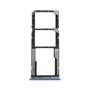 Teknonet Xiaomi Redmi 9T Uyumlu Hafıza Kart + Sim Metali (Mavi) NT-104574