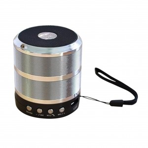 Nettech Mini 889 Kablosuz Hoparlör - Speaker (Gümüş) NT-103495